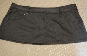 Athleta swim skirt with brief